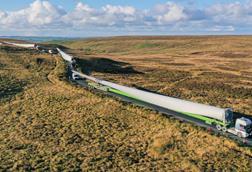 Collett delivers 189 wind turbine components to Stranoch wind farm 1