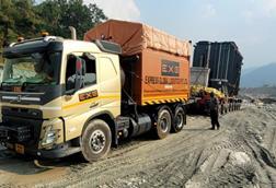 EXG moves trio of transformers across India