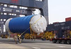 MSC ships fermenters from India to Oman