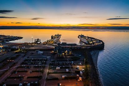 Rosslare port, Freight-port