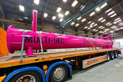 Multisec spreader beam duo secure DNV certification 2