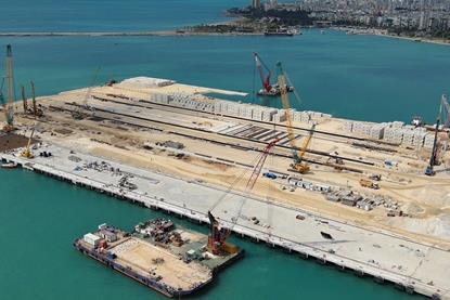Hareket on hand to expand Turkish port, installs press equipment 1