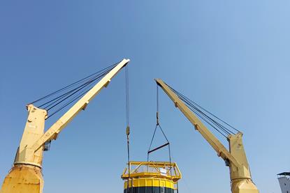 MFC moves 170-tonne mooring buoy
