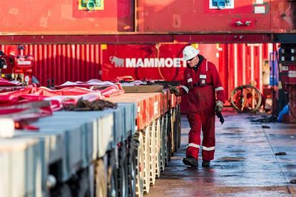 Mammoet stock - SPMT inspection