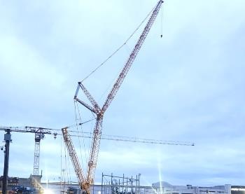Sarens Powers Expansion of the Langley Event Center