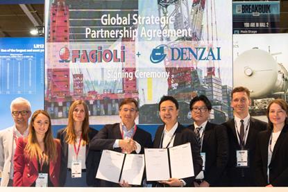 Fagioli DENZAI Signing Ceremony
