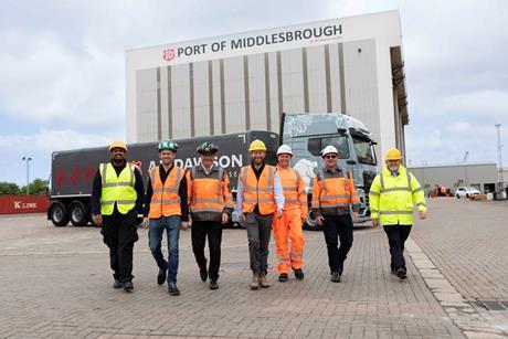 AV Dawson Transport carries out electric truck trials