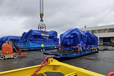 DAKO delivers power plant shipment across Atlantic