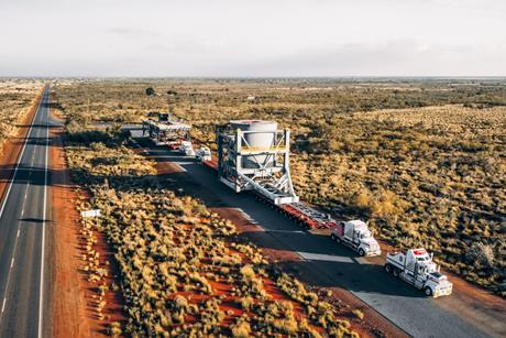 Mammoet keeping busy in Australia 1
