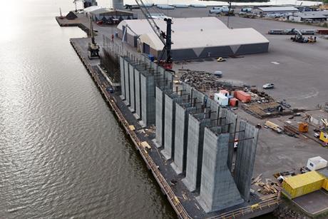Construction underway at port of Raahe’s project cargo quay