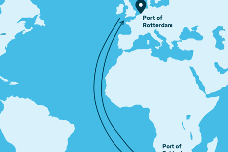 Ammonia fuelled green corridor