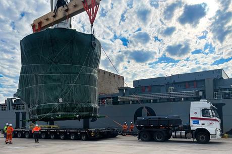 deugro transports critical OOG items from China to Uruguay 1