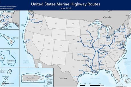 US Marine Highway Map