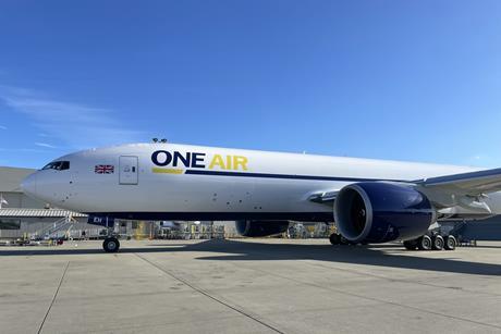 Air One takes delivery of second B777 freighter