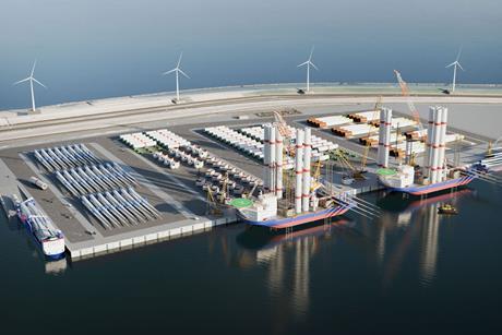 Rotterdam designates land to offshore wind terminal