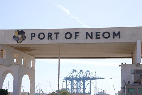 NEOM trials Egypt-Iraq intermodal trade corridor
