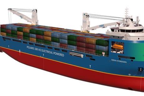 CSDC Polaris hydrogen multipurpose vessel vesign