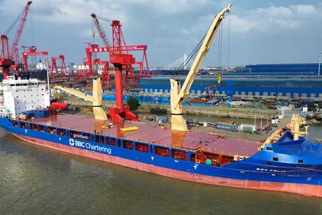 Krey Schiffahrt said that four of its newbuild heavy lift vessels will come equipped with Inmarsat’s NexusWave