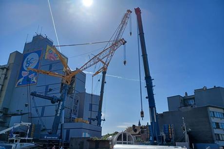 Successful heavy lifts performed at Tereos starch & sweeteners Europe facility