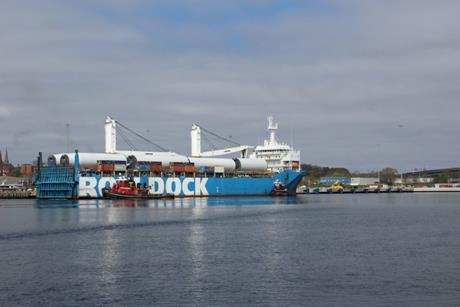 Revolution Wind cargoes arrive onboard RollDock Storm