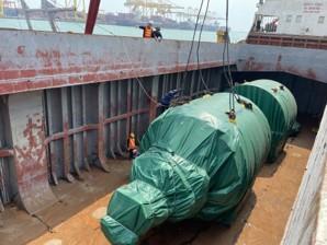 FLS Projects transports tunnel drilling machine from Singapore to Thailand