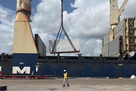 AsstrA ships power generation equipment from Bangladesh to the USA