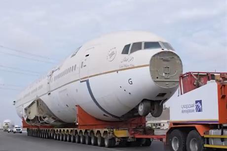 Ceva Almajdouie transports trio of Boeing fuselages