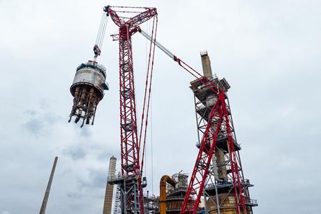 Mammoet FOCUS30 fawley project