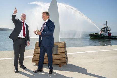Leith opens deepwater berth