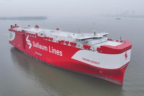 Sallaum Lines expands fleet with Ocean Legacy