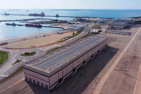 Taranto port platform Vestas