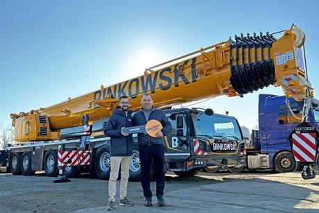 Binkowski takes delivery of LTM 1300-6.4