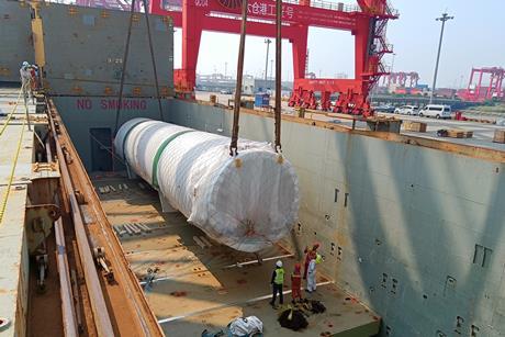 TEL ships pair of storage tanks from China to Australia