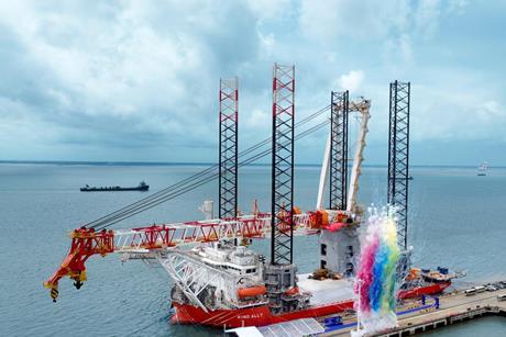 Cadeler takes delivery of Wind Ally