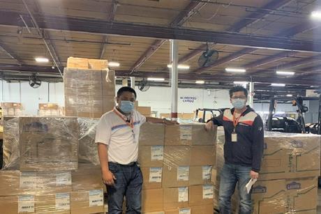 Dimerco supported Charity PPE Donation Shipment from US to IN-2