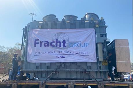 Fracht group Indian trafo move Dec 2024