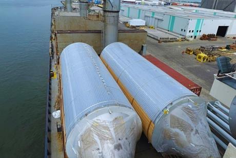 BOCS ships brewery tanks from Belgium to Gabon