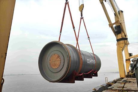 DAKO ships ball mill from China to Mexico