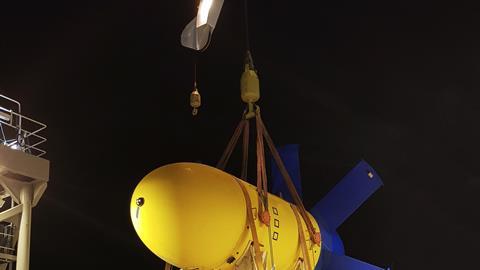 offshore tidal, Blue Water Shipping has been involved with tidal energy trial projects in France.2