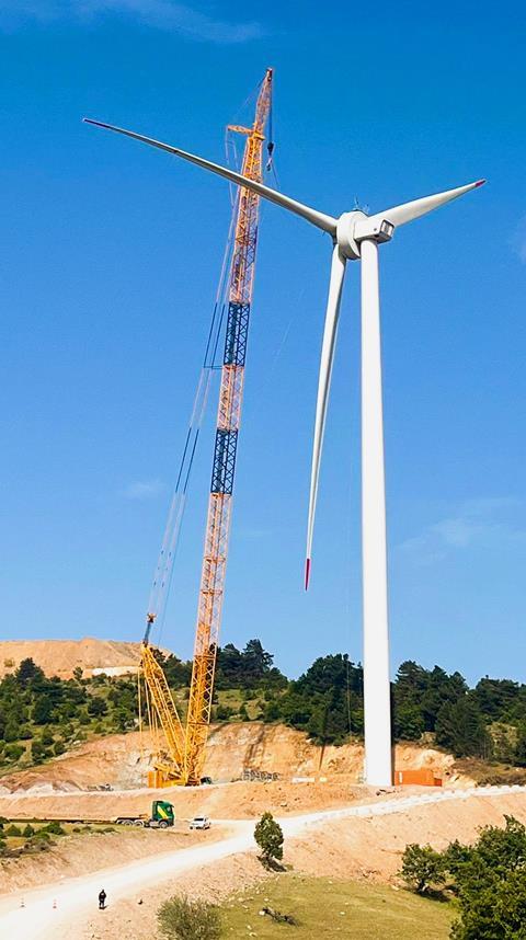 Hareket wind energy job June 2025