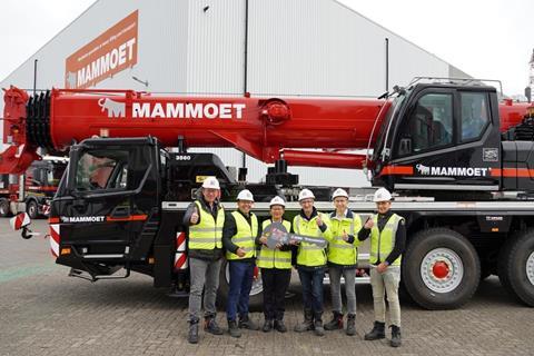 Mammoet takes delivery of XCMG hybrid mobile crane