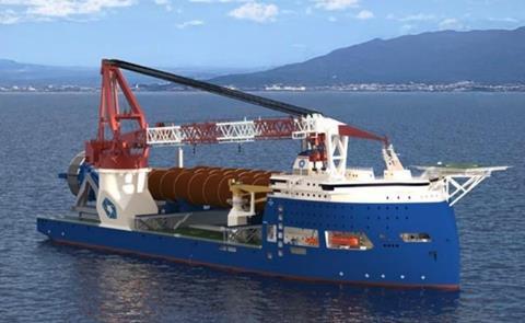 POC A rendering of the 5,000-tonne lift capacity vessel on order at Sea