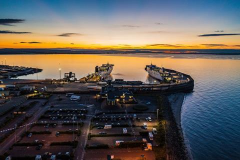 Rosslare port, Freight-port