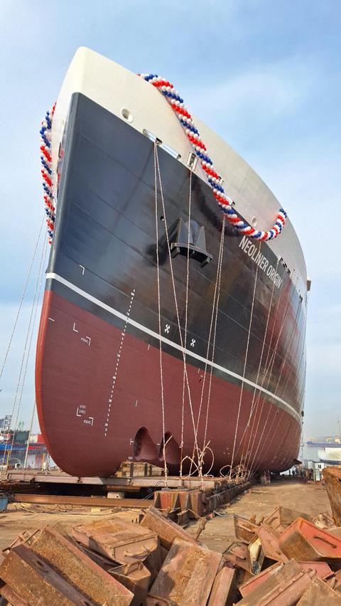 Neoliner Origin launched at RMK Shipyard