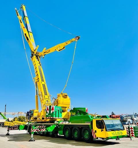 LTM 1650-8.1 delivered to Africa for first time 2