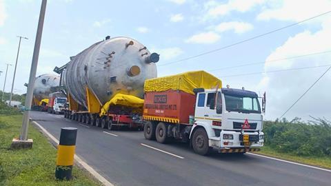 EXG delivers critical blowdown tanks in India