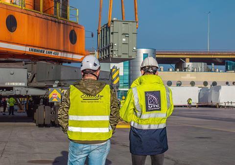 UTC Overseas transported oversized electrical equipment for the construction of the onshore transformer station for the Baltic Power project. 2