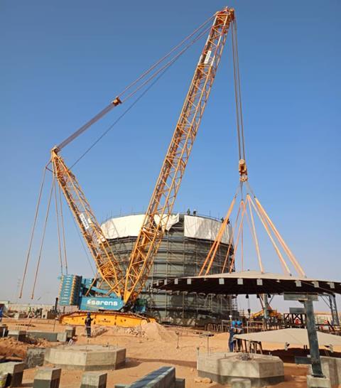 Sarens tackles projects in North Africa 2