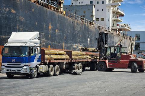 Manora Logistics handling a project shipment in Cape Town