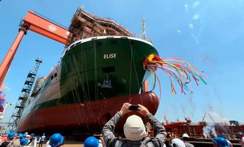 MV Elise SAL Orca launch